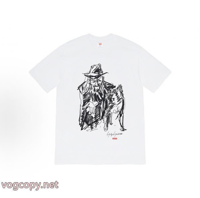 落ち着いた感覚 男女通用 ファッショニスタ愛用ブランド 品 スーパー コピーSUPREME半袖Tシャツ_0_1