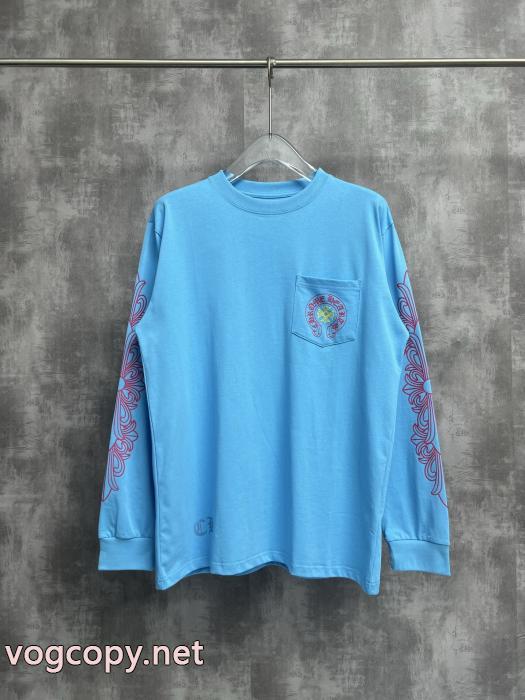 CHROME HEARTS先行販売!! 海外直送 ヒットアイテムブランド フェイク長袖Tシャツ_0_1