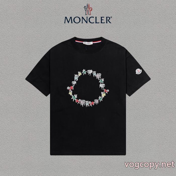 MONCLER落ち着いた大人の雰囲気に 限定品 人気No.1 優等品ブランド スーパー コピー半袖Tシャツ_0_0