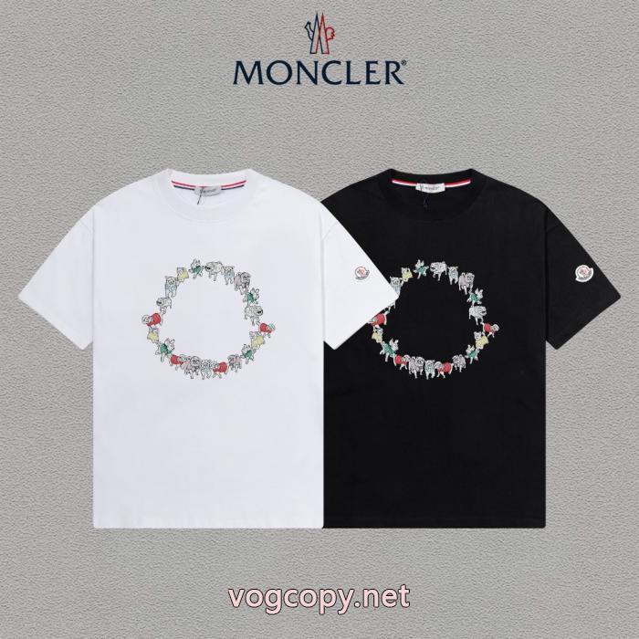 MONCLER落ち着いた大人の雰囲気に 限定品 人気No.1 優等品ブランド スーパー コピー半袖Tシャツ_0_1