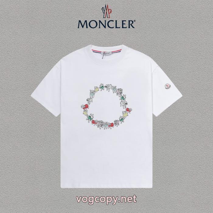 MONCLER落ち着いた大人の雰囲気に 限定品 人気No.1 優等品ブランド スーパー コピー半袖Tシャツ_0_3