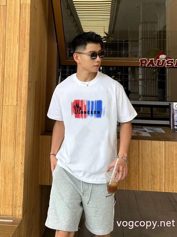 半袖Tシャツブランド コピー 通販MONCLER新作到着 素敵なスタイルを演出する 安心国内発送_0_1