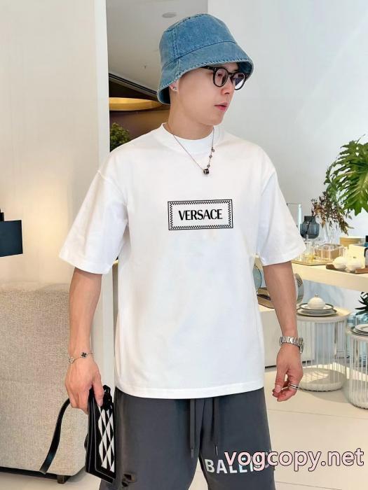 VERSACE半袖Tシャツ男女共用 選べる極上 2026新作　スマート一枚ブランド コピー s 級_0_0