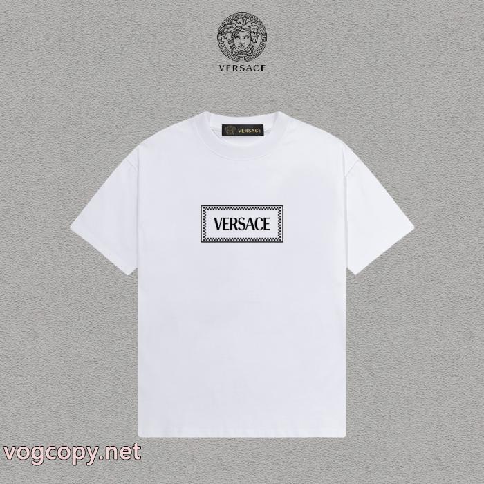 VERSACE半袖Tシャツ男女共用 選べる極上 2026新作　スマート一枚ブランド コピー s 級_0_1