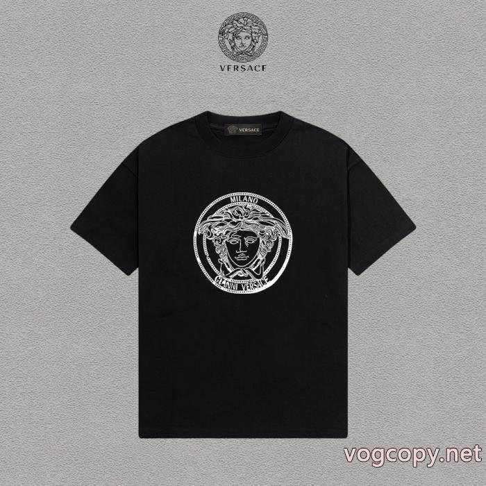 ブランド 偽物 激安 通販安心の国内配送 希少入荷 円高還元Sale半袖TシャツVERSACE_0_2