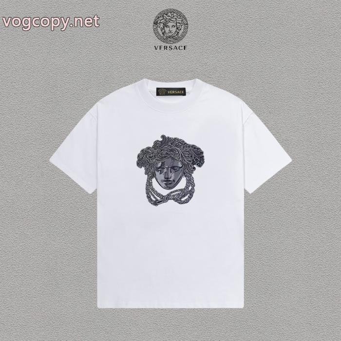 HOT セール 激安 完売必至!!  先取りヴェルサーチブランド コピー 安心半袖Tシャツ_0_1