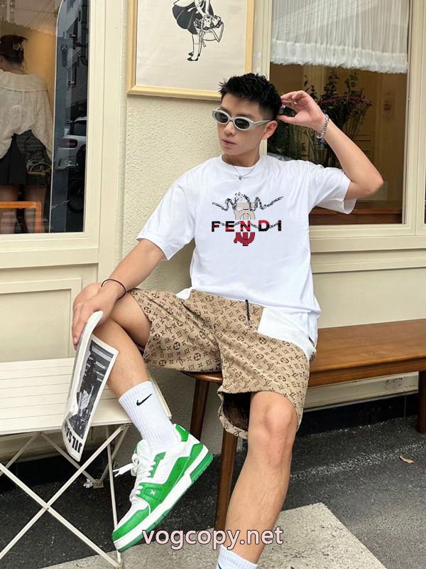 ブランド 品 激安 通販好感度265％ 海外大人気 超優秀FENDI半袖Tシャツ_0_0