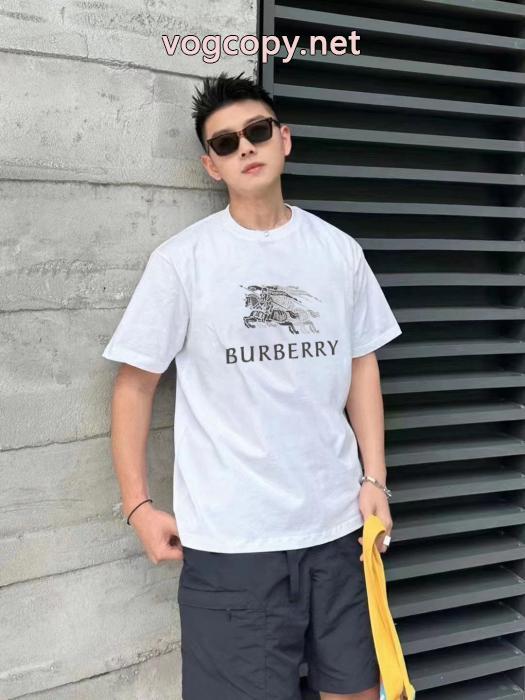 ブランド 偽物 激安BURBERRY贅沢な気分 最新作防热性 超人気半袖Tシャツ_0_0
