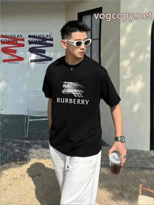 ブランド 偽物 激安BURBERRY贅沢な気分 最新作防热性 超人気半袖Tシャツ_0_2