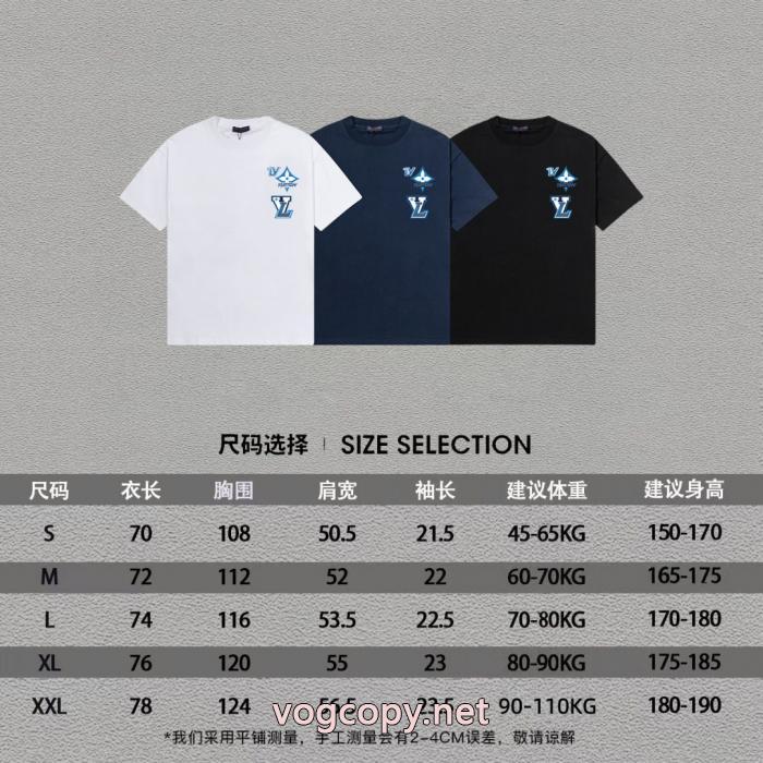 話題人気商品 大人カジュアル シンプルに着こなしたいLOUIS VUITTON偽 ブランド 販売半袖Tシャツ_0_6