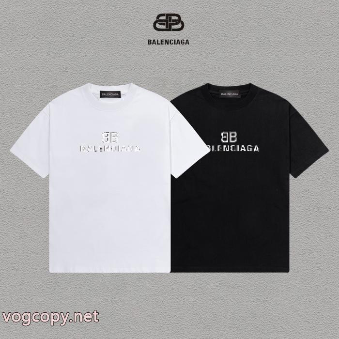 着まわしアクセント 数量限定特売 最新話題沸騰中BALENCIAGA半袖Tシャツブランド 品 激安 通販_0_2