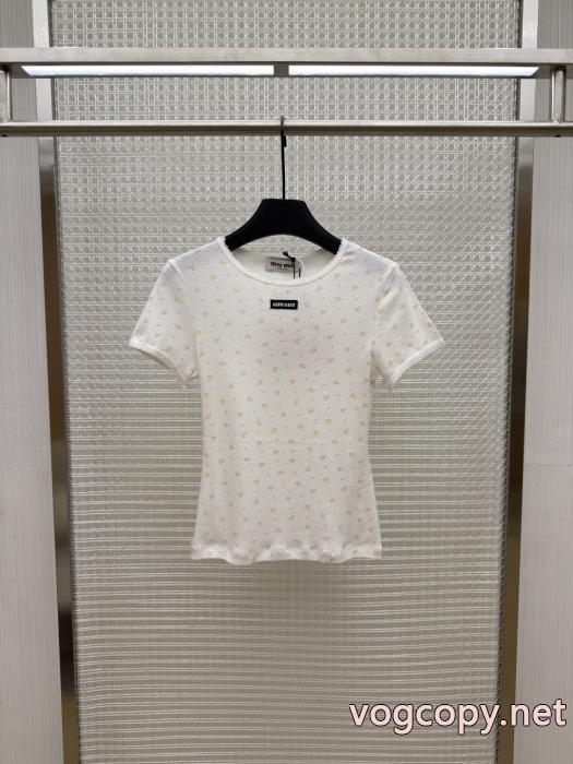 MIUMIUTシャツコピー ブランド 優良超稀少 人気爆だんな売れ筋！ 品質保証新作登場._1_0