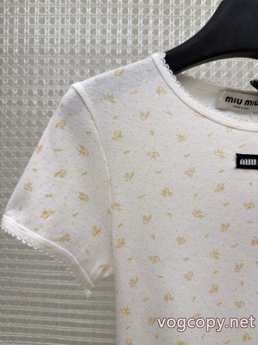 MIUMIUTシャツコピー ブランド 優良超稀少 人気爆だんな売れ筋！ 品質保証新作登場._1_3