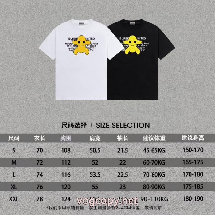 根強い人気定番商品 2026で人気の限定新作 豊富なブランド 通販 激安半袖TシャツBURBERRY_0_3
