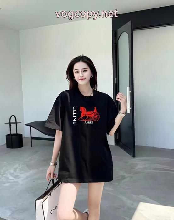 CELINE新商品数量限定 数量限定SALE 上品キレイ偽物 ブランド 激安半袖Tシャツ_0_2