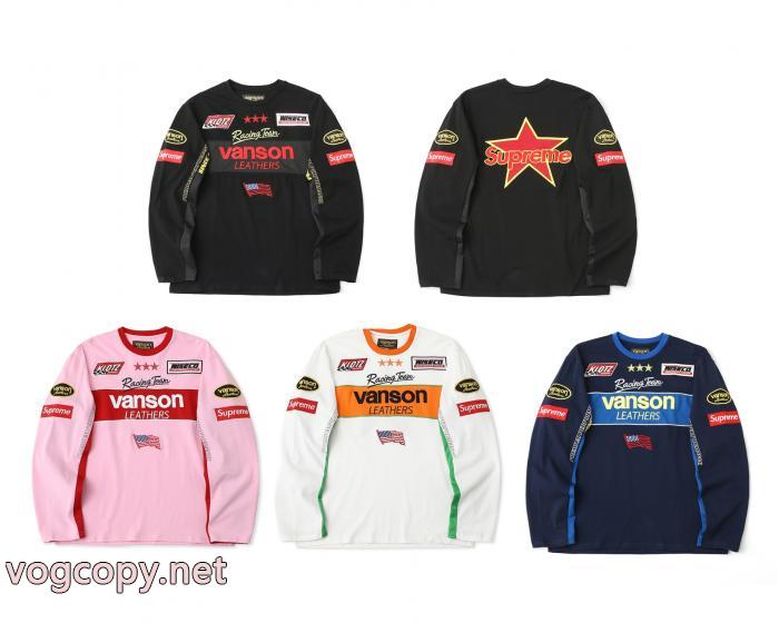 偽物 ブランドSUPREME柔らかな肌触り 人気急上昇中 お得定番長袖Tシャツ_0_2