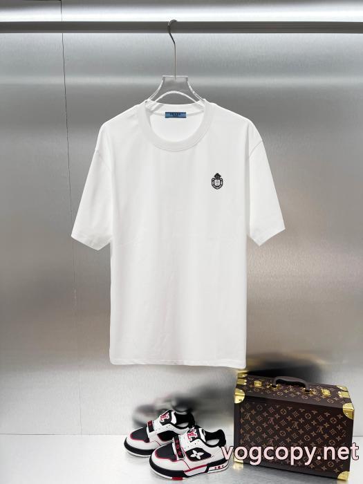 PRADA国内即発送込 人気アイテム 上質 大人気！コピー ブランド 優良半袖Tシャツ_0_1