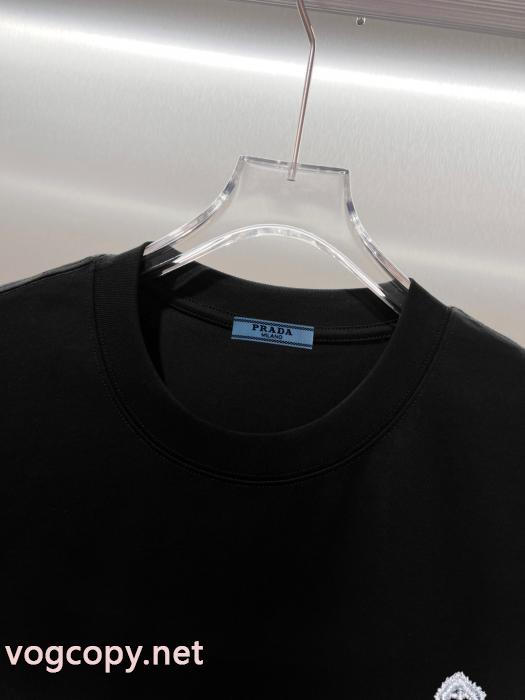 PRADA国内即発送込 人気アイテム 上質 大人気！コピー ブランド 優良半袖Tシャツ_0_2