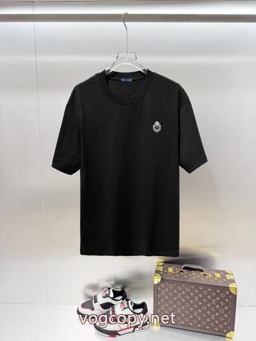 PRADA国内即発送込 人気アイテム 上質 大人気！コピー ブランド 優良半袖Tシャツ_0_3