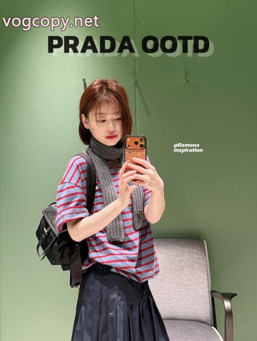 半袖Tシャツコピー 品 販売新作数量限定セール 使いやすい 数量限定在庫限りプラダ_0_1