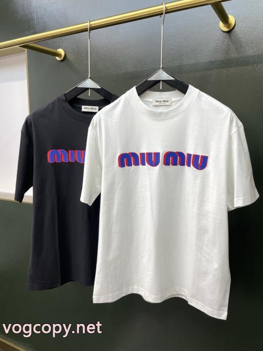 Tシャツブランド コピー 激安ミュウミュウ26SS海外直営 秀逸アイテム 数量限定特売品._0_1