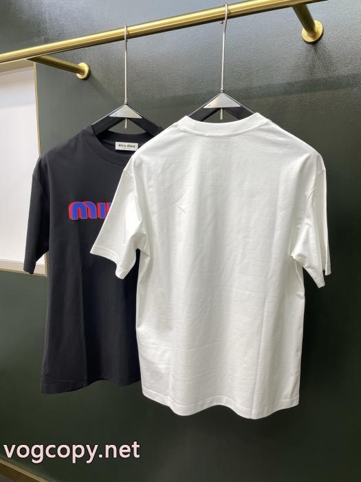 Tシャツブランド コピー 激安ミュウミュウ26SS海外直営 秀逸アイテム 数量限定特売品._0_2