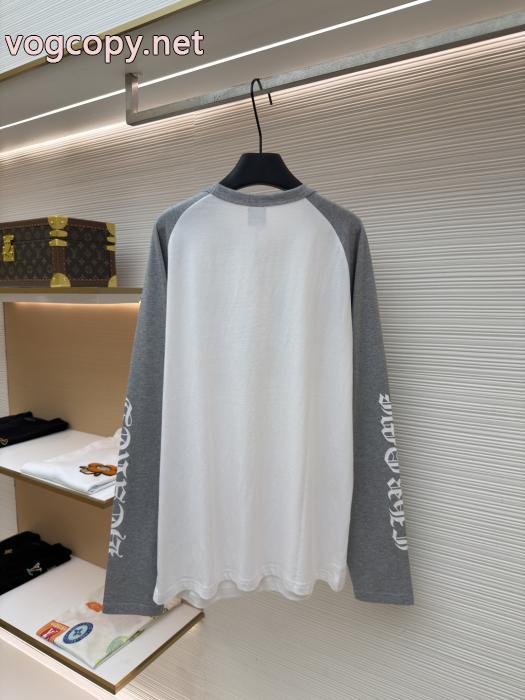 CHROME HEARTS全民望むな新作 2026定番新作 アイドル着用長袖Tシャツコピー ブランド 販売_0_3