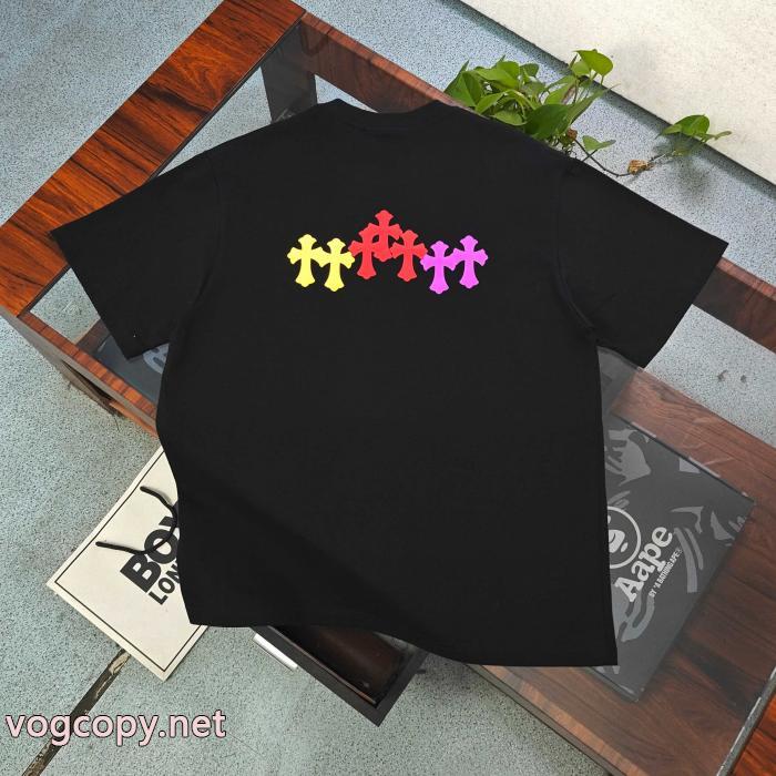 半袖Tシャツコピー 通販新着アイテム最新 定番人気最新作 大胆なスリット上品CHROME HEARTS_1_2
