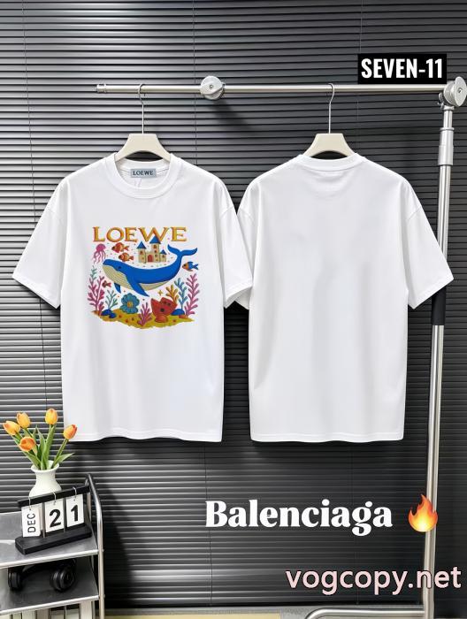 半袖Tシャツ超人気美品 欧米韓流 日本で完売続出LOEWEスーパー コピー 安心_0_3