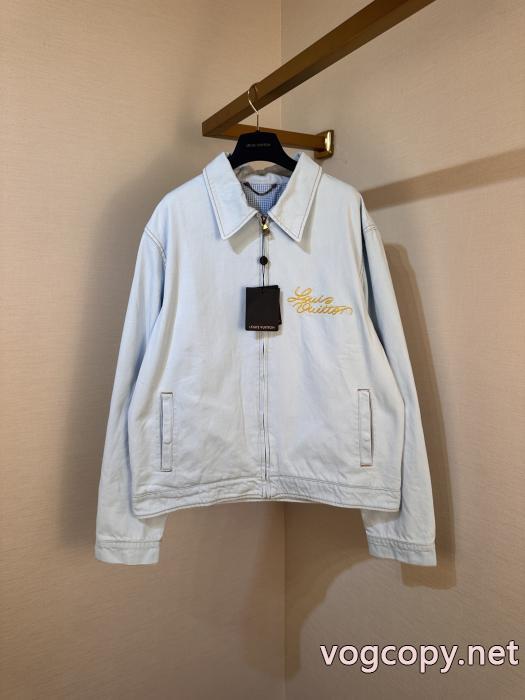1点限定人気  雑誌掲載アイテム 海外大人気アイテムデニムコートコピー ブランドLOUIS VUITTON_0_0