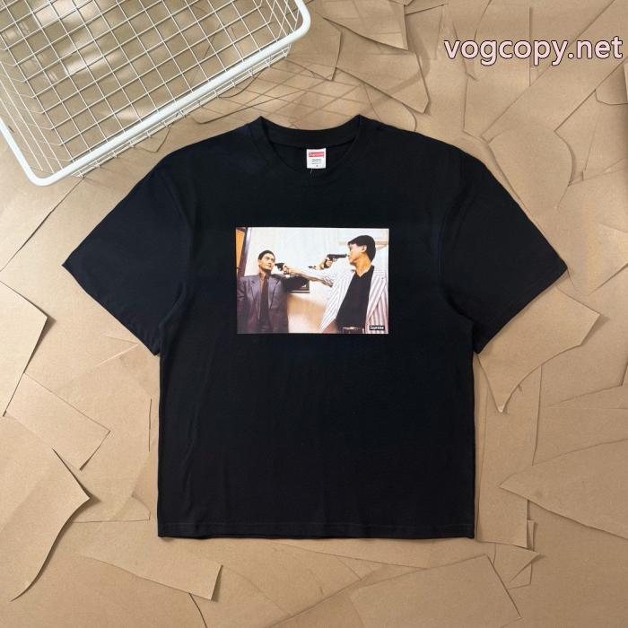 送料無料! 流行中アイテム 評価の高い半袖Tシャツスーパー コピー 通販 優良SUPREME_0_1