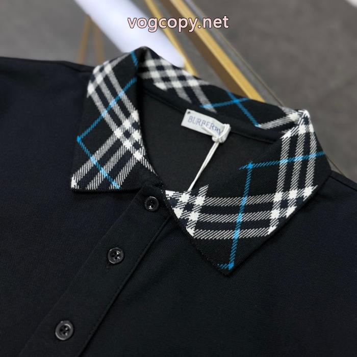 BURBERRY完売間近 圧倒的人気 軽くて嬉しいスーパー コピー 通販 優良半袖poloTシャツ_0_3