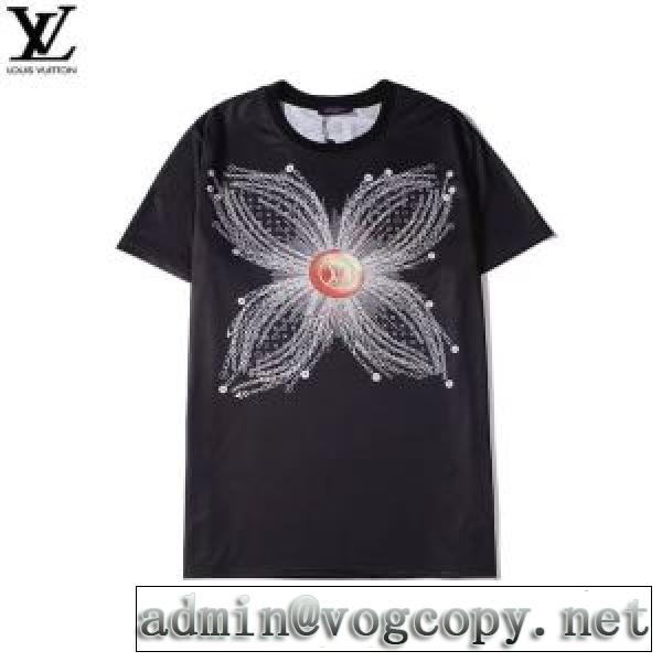ルイ ヴィトン 飽きもこないデザイン LOUIS VUITTON 今季の主力おすすめ 半袖Tシャツ 人気は今季も健在vogcopy.net sn:qmuOrq