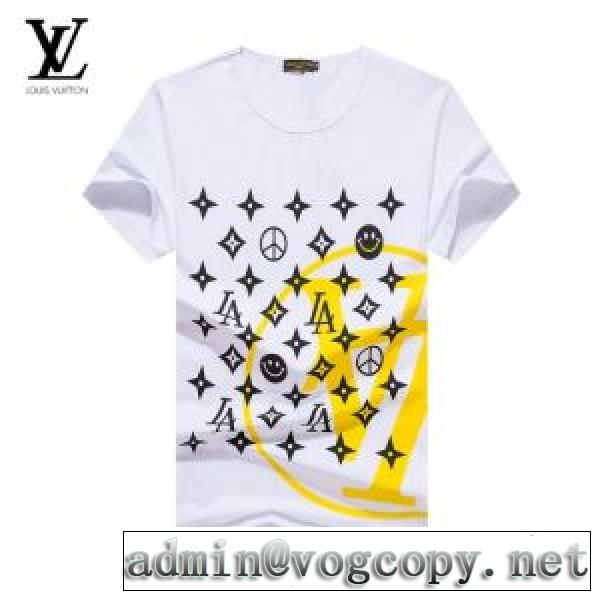 LOUIS VUITTON 2色可選 ストリート系に大人気 ルイ ヴィトン デザインお洒落 半袖Tシャツ 最新の入荷商品vogcopy.net sn:vO1zeq