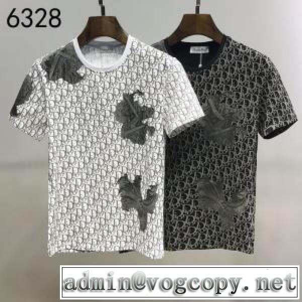 2色可選 半袖Tシャツ 普段使いにも最適なアイテム ディオール ストリート界隈でも人気 DIORvogcopy.net sn:eGzS1z