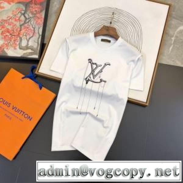 半袖Tシャツ 2色可選 ファッションに取り入れよう ルイ ヴィトン限定アイテム特集  LOUIS VUITTONvogcopy.net sn:i89Ljy