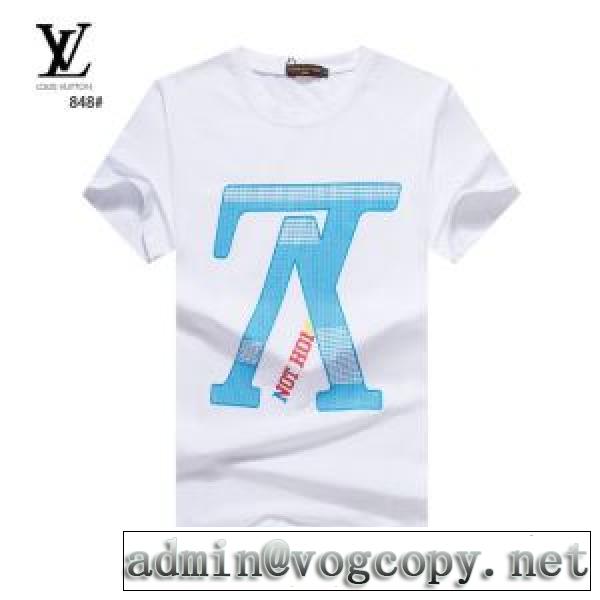 2色可選 どのアイテムも手頃な価格で ルイ ヴィトン LOUIS VUITTON トレンド最先端のアイテム 半袖Tシャツvogcopy.net sn:zmCaqu