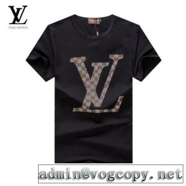 2色可選 ルイ ヴィトン 普段見ないデザインばかり LOUIS VUITTON 非常にシンプルなデザインな 半袖Tシャツvogcopy.net sn:XXfCCC
