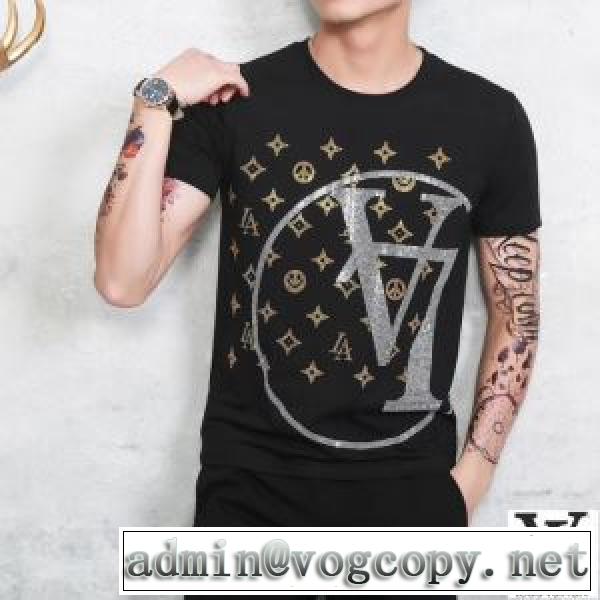 スタイルアップ ルイ ヴィトン 2色可選 LOUIS VUITTON  2026モデル 半袖Tシャツ ストリート感あふれvogcopy.net sn:0jS9Hz
