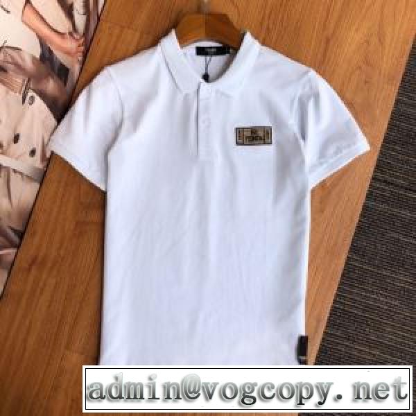 2色可選 フェンディ飽きもこないデザイン  FENDI 今季の主力おすすめ 半袖Tシャツ人気は今季も健在vogcopy.net sn:0T9vmy