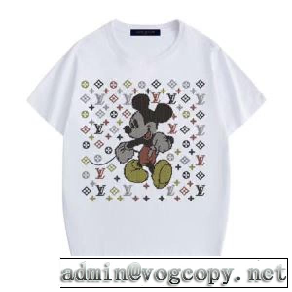 4色可選 ルイ ヴィトン人気の高いブランド  LOUIS VUITTON 半袖Tシャツ 普段使いにも最適なアイテムvogcopy.net sn:91nG1z