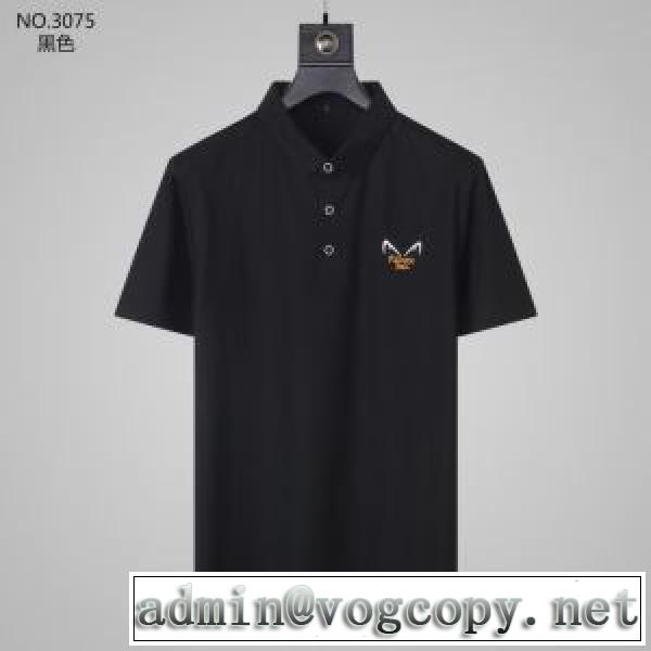 2026年春夏コレクション 半袖Tシャツ 2色可選 質の高い新品 フェンディ FENDI 最先端のスタイルvogcopy.net sn:5595Tf