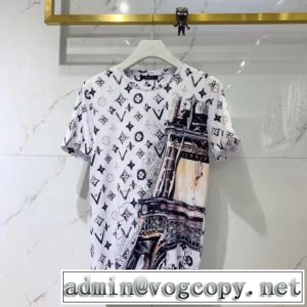 価格も嬉しいアイテム 半袖Tシャツ 手頃価格でカブり知らず ルイ ヴィトン LOUIS VUITTONvogcopy.net sn:8jyKvi