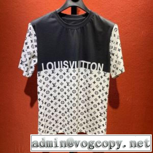 おしゃれな人が持っている 半袖Tシャツ 2年以上連続１位獲得 ルイ ヴィトン LOUIS VUITTONvogcopy.net sn:CqGXHv