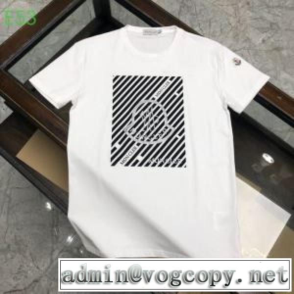モンクレールシンプルなファッション 3色可選  MONCLER  2026モデル 半袖Tシャツストリート感あふれvogcopy.net sn:fm0X1z