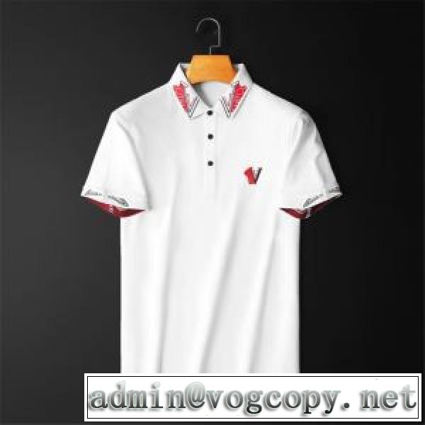 3色可選 有名ブランドです 半袖Tシャツ 一目惚れ級に ヴェルサーチ VERSACE  着こなしを楽しむvogcopy.net sn:9nKH5b