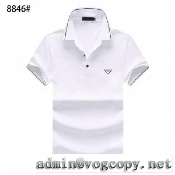 大人気のブランドの新作 半袖Tシャツ 3色可選 老舗ブランド プラダ PRADA  確定となる上品vogcopy.net sn:miiq4b