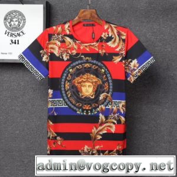 2026SS人気 最先端のスタイル 半袖Tシャツ 2色可選 注目度が上昇中 ヴェルサーチ VERSACEvogcopy.net sn:51DySj