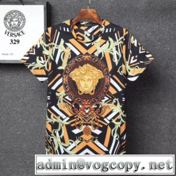 半袖Tシャツ 限定色がお目見え 多色可選 ヴェルサーチ 新作が見逃せない VERSACE 人気ランキング最高vogcopy.net sn:bCmKzq