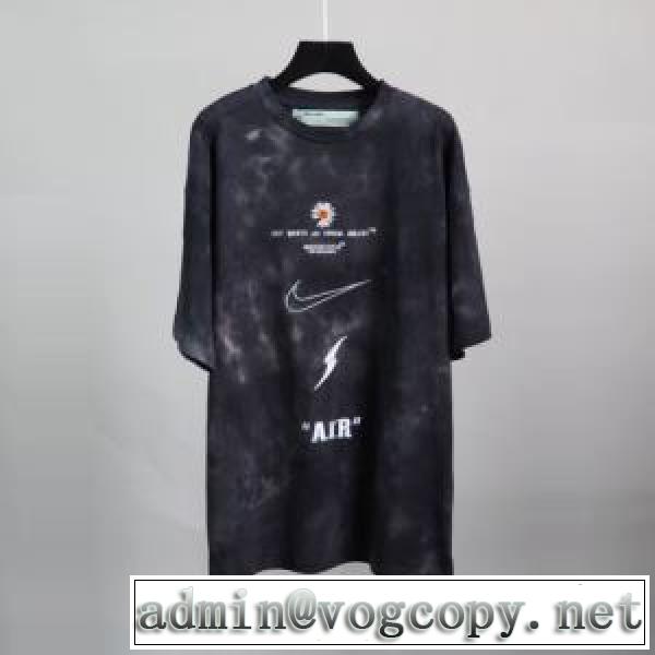 ファッションに合わせ 半袖Tシャツ ファッショニスタを中心に新品が非常に人気 Off-White オフホワイトvogcopy.net sn:q8Daqi
